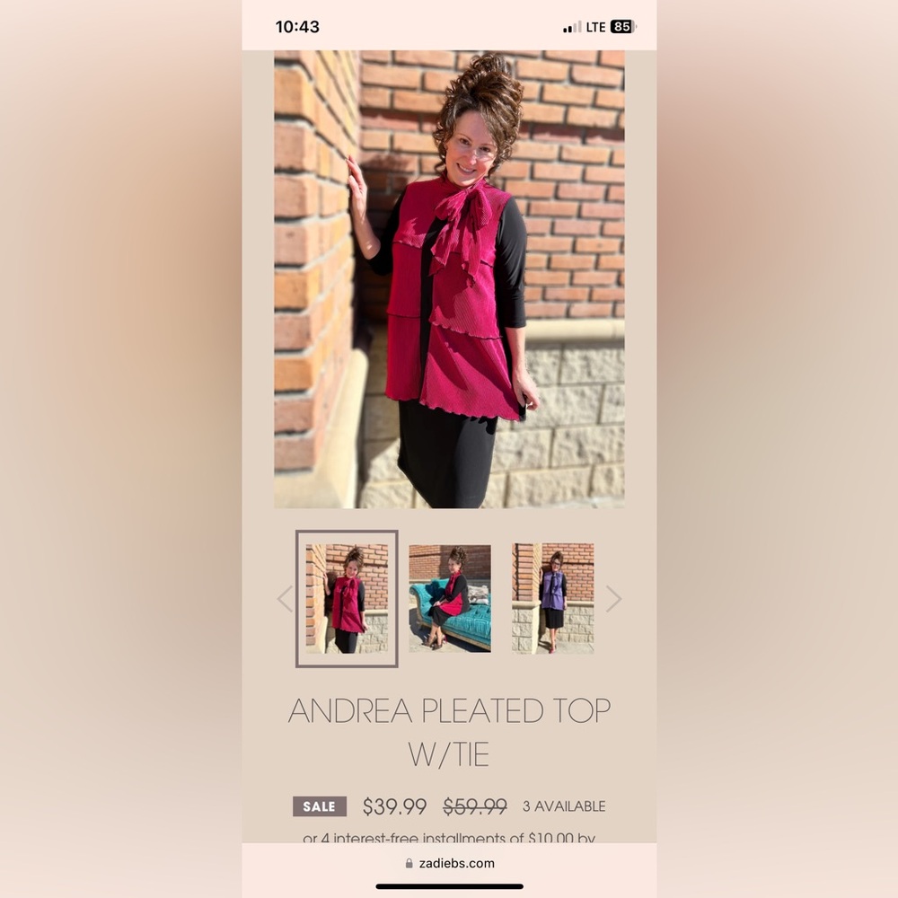 Zadie B’s Top